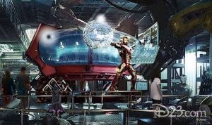 Iron Man Roller Coaster in Walt Disney Studios Park (NEW in 2022)