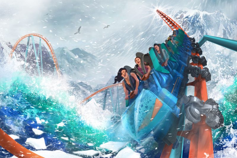 Ice Breaker in SeaWorld Orlando (NEW in 2022)