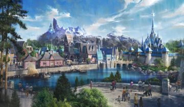 Frozen Land in Walt Disney Studios Park (NEW in 2023)