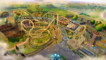 Tornado Springs in Paultons Park (NEW in 2021)