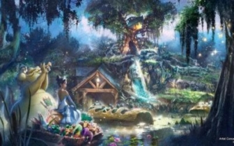 Princess And The Frog Splash Mountain in Magic Kingdom (NEW in unknown)