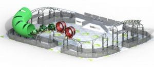 Gravitrax Roller Coaster in Ravensburger Spieleland (NEW in 2021)