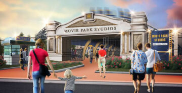 Movie Park Studios Roller Coaster in Movie Park Germany (NEW in 2021)