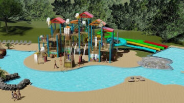 Adventure Cove in Six Flags Hurricane Harbor St. Louis (NEW in 2021)