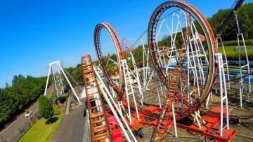 Tornado in Parc D'Attractions Marseillan-Plage (NEW in 2021)