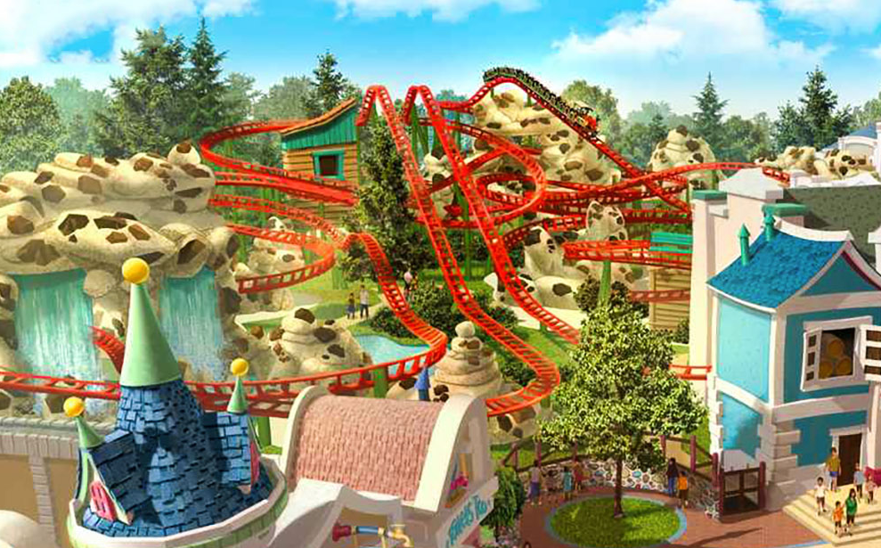 Choco Chip Creek Mine Train in Energylandia (NEW in 2024)