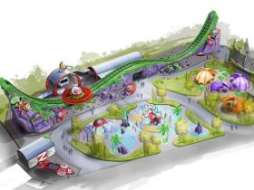 Kid Paddle Disk’O Coaster in Parc Spirou (NEW in 2022)