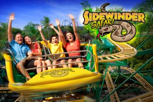 Sidewinder Safari in Six Flags Discovery Kingdom (NEW in 2022)