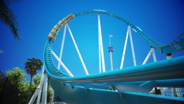 Pipeline: The Surf Coaster in SeaWorld Orlando (NEW in 2023)