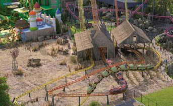 Wizard of Oz Family Boomerang Coasters in Warner Bros. Movie World (NEW in 2024)