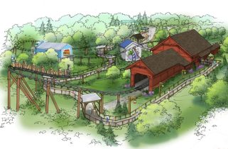 Snoopy’s Racing Railway in Canada’s Wonderland (NEW in 2023)