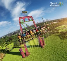 Serengeti Flyer in Busch Gardens Tampa Bay (NEW in 2023)