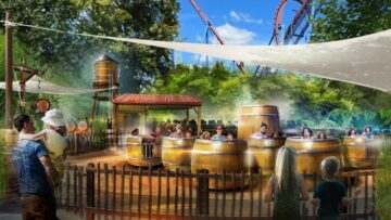 Cargo Loco in Kings Island (NEW in 2023)