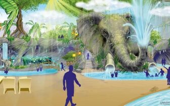 Indoor Waterpark in Chessington World of Adventures (NEW in unknown)