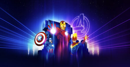 Avengers: Power The Night in Walt Disney Studios Park (NEW in 2023)