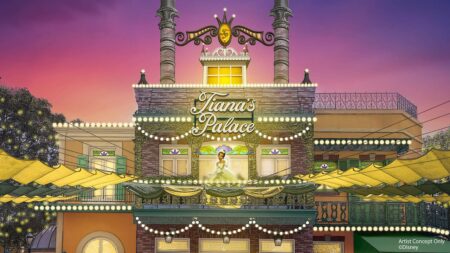 Tiana’s Palace in Disneyland (NEW in 2023)