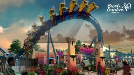 Phoenix Rising in Busch Gardens Tampa (NEW in 2024)